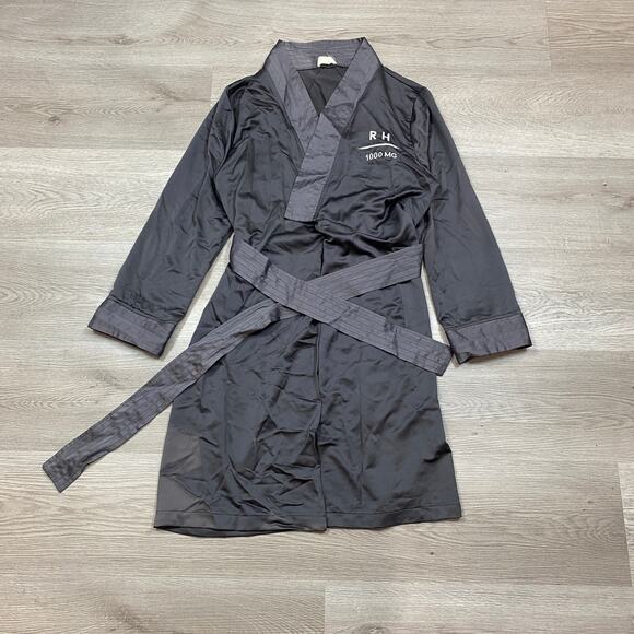 Rare Rhude Ssense Exclusive Black Soho House RH Robe Men's Small - Picture 2 of 11